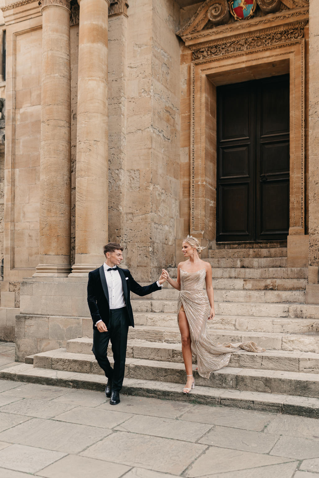 oxford wedding photographer at bodleian library