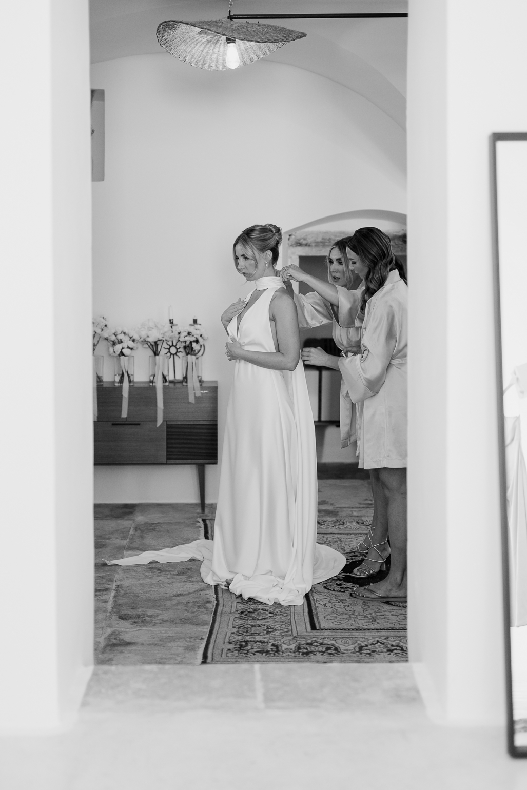 Bridal Prep for Masseria San Michele Wedding