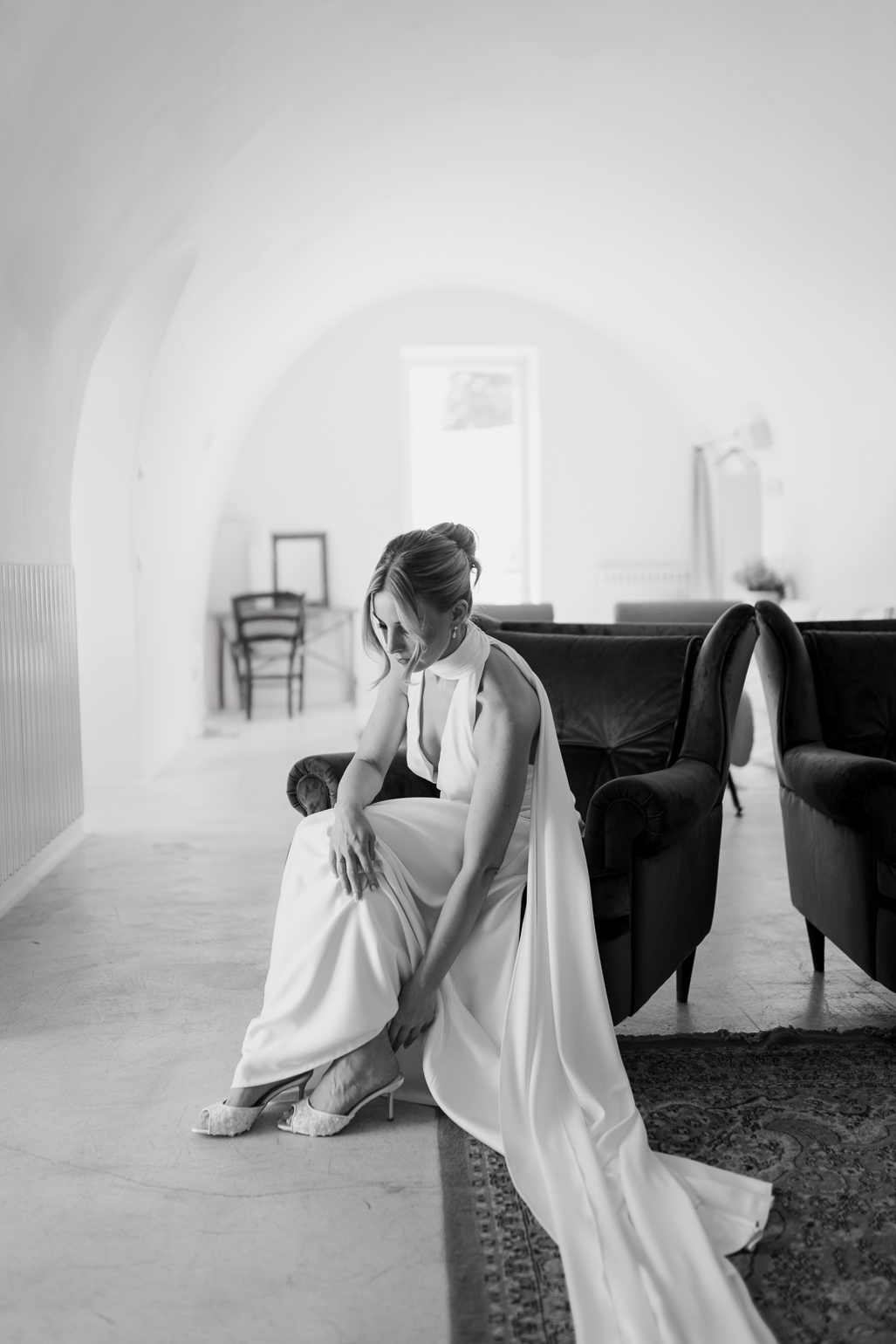 Bridal Prep for Masseria San Michele Wedding