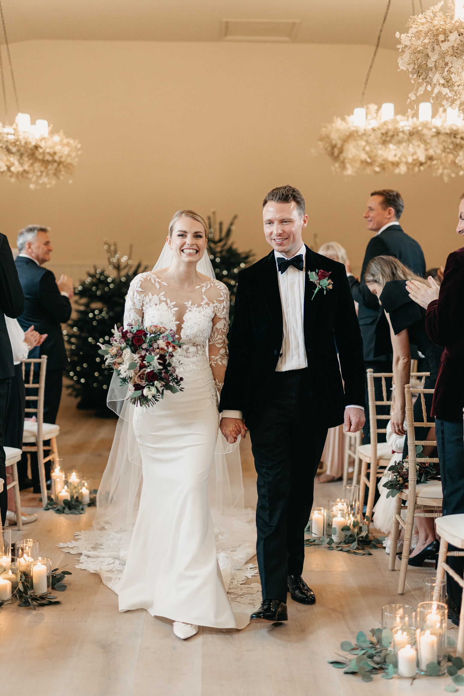 Hampton Manor Wedding, Warwickshire wedding photographer, Black tie wedding, Christmas wedding inspiration, 