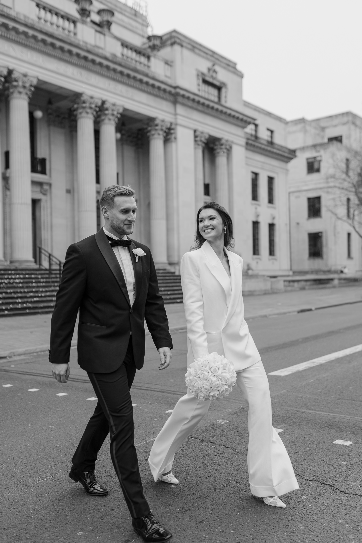 black-tie London editoral wedding photos. London wedding photographer, London elopement photographer