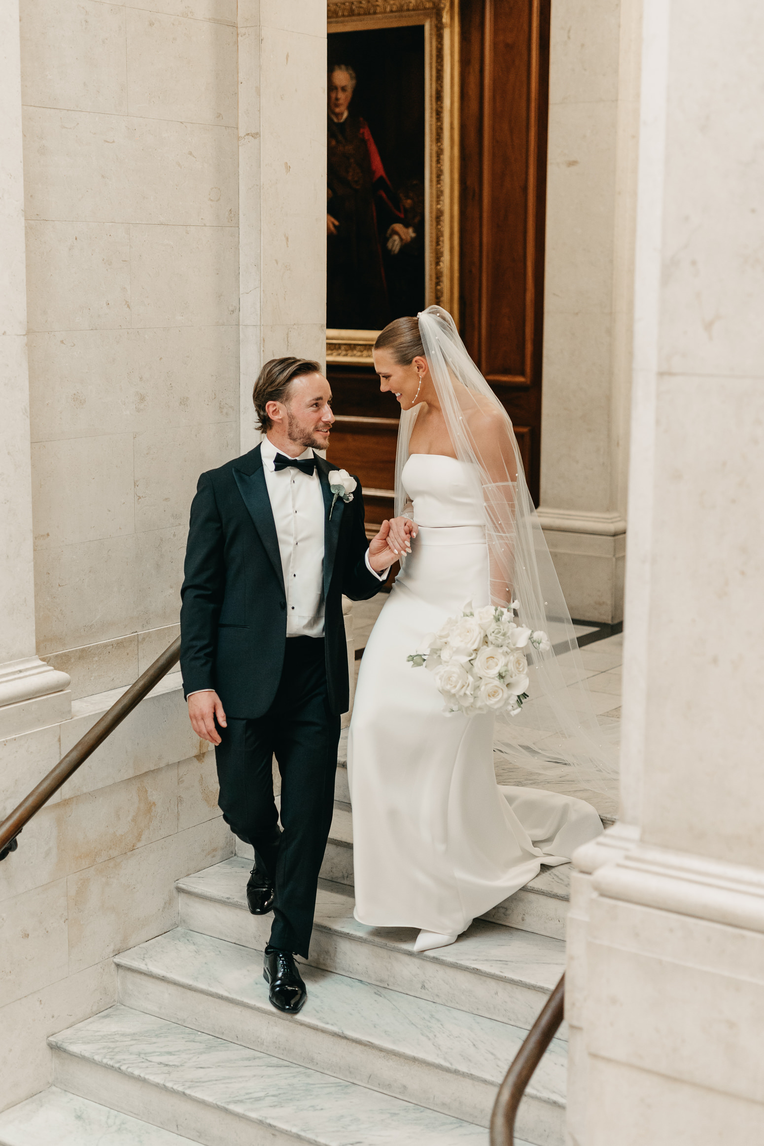 Marylebone town hall wedding, black tie london wedding, london elopement, london town hall wedding