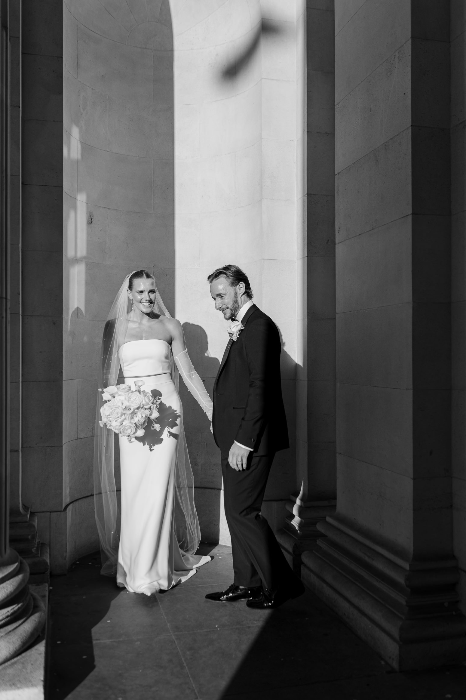 Marylebone town hall wedding, black tie london wedding, london elopement, london town hall wedding